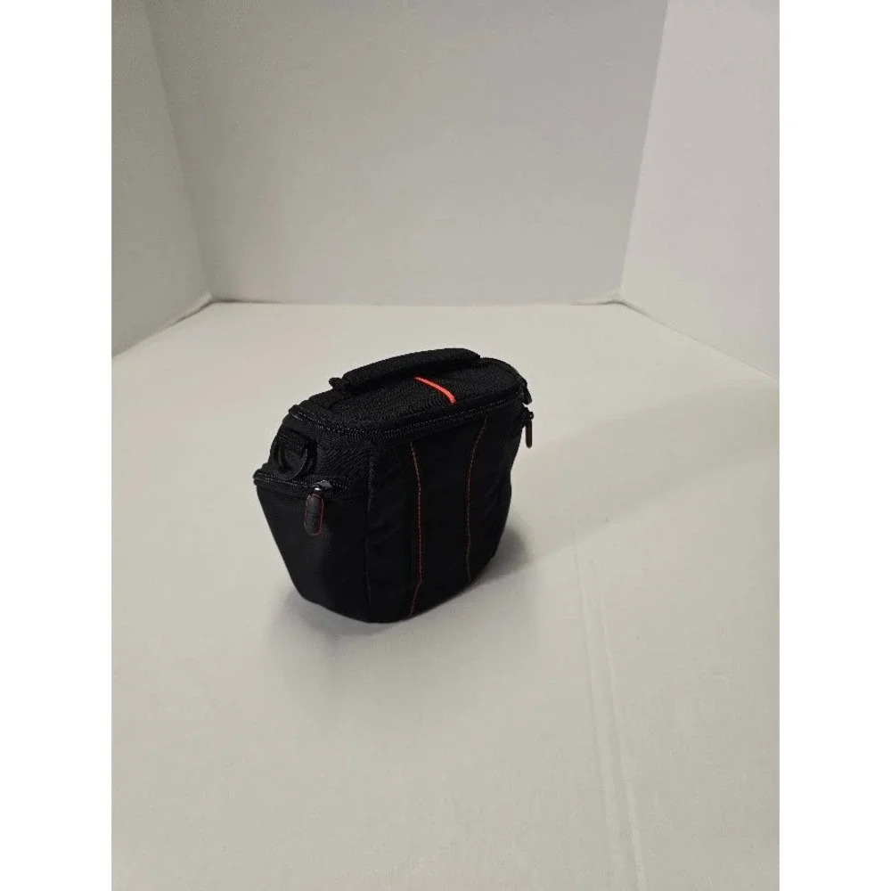 Case Logic Black Camera Bag Case Compact‎ Digital Camera Case with Orange Accent